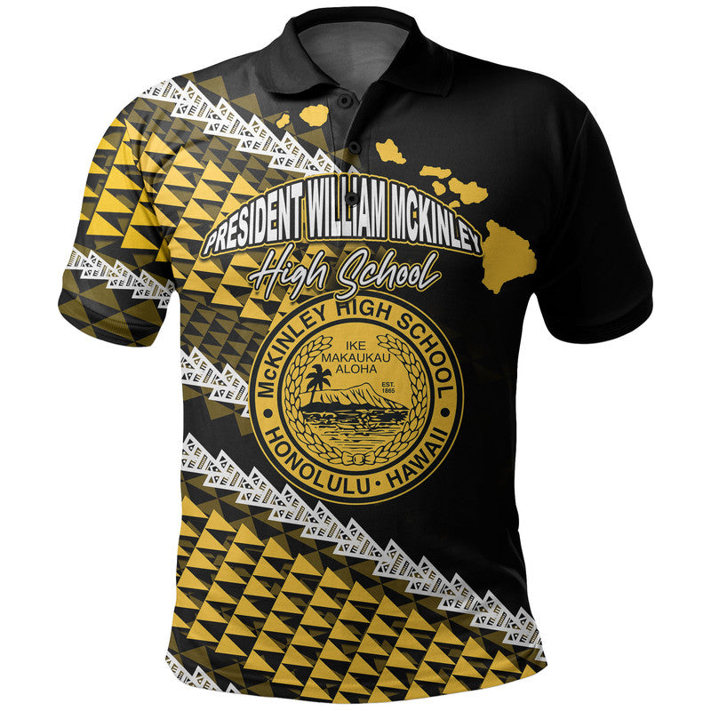 Custom President William Mckinley High School Hawaii Polo Shirt LT6