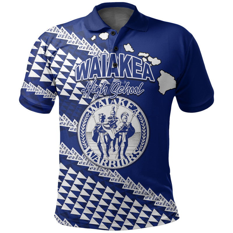 Custom Waiakea High School Hawaii Polo Shirt LT6