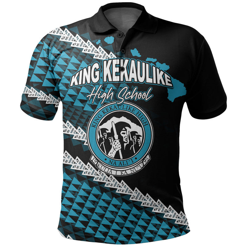 Custom King Kekaulike High School Hawaii Polo Shirt LT6