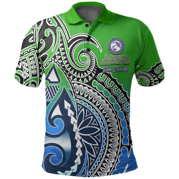 Custom Marae Moana Cook Islands Marine Park Polo Shirt LT6