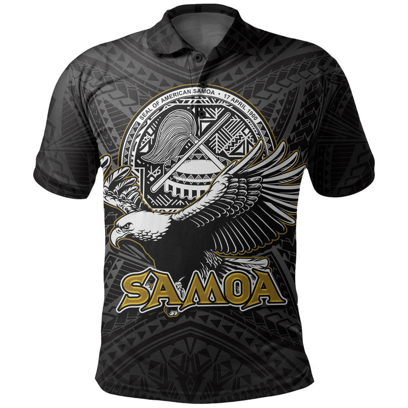 Custom Seal of American Samoa Polo Shirt LT6