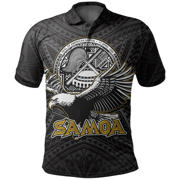 Custom Seal of American Samoa Polo Shirt LT6