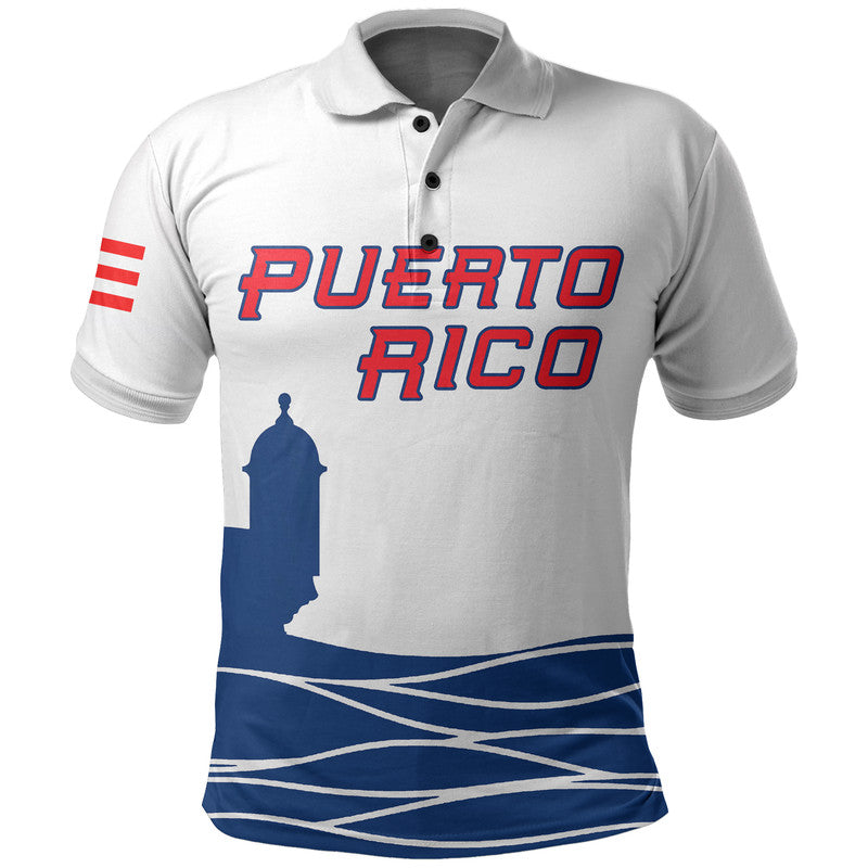 (Custom And Number) Baseball 2023 Puerto Rico Polo Shirt LT6