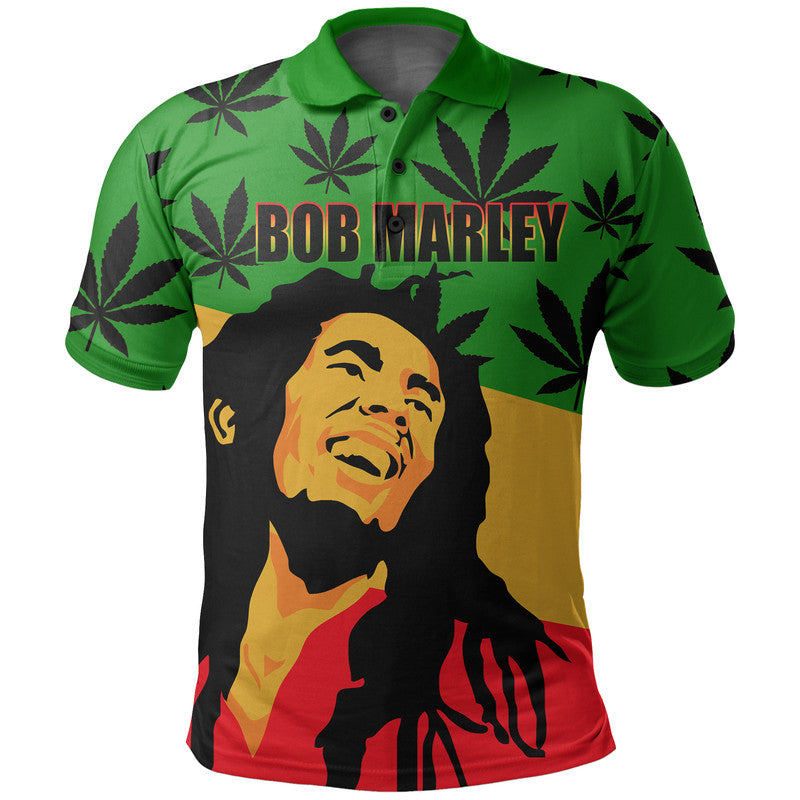 Custom Legend Bob Reggae Polo Shirt Style LT6