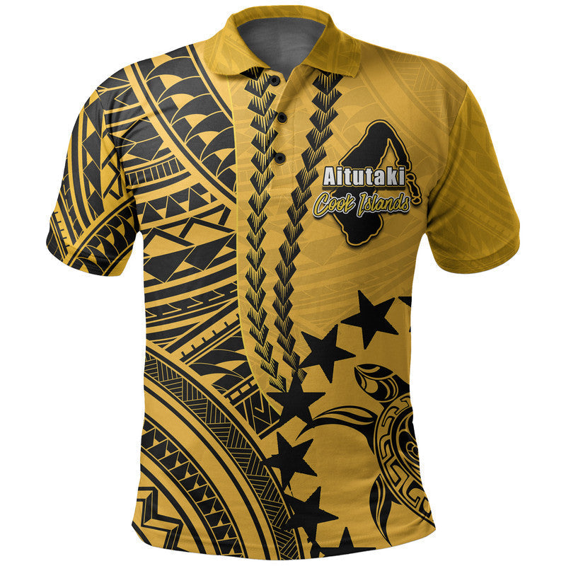 Cook Islands Aitutaki Polynesian Polo Shirt LT6
