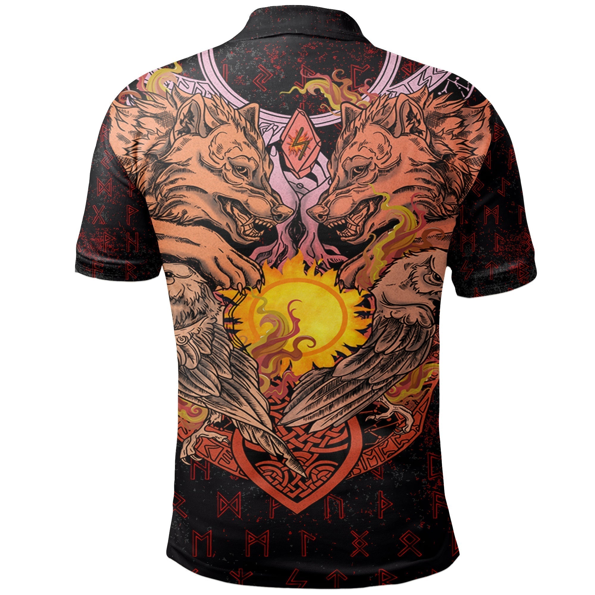 Viking Polo Shirt Sowilu Rune RLT12
