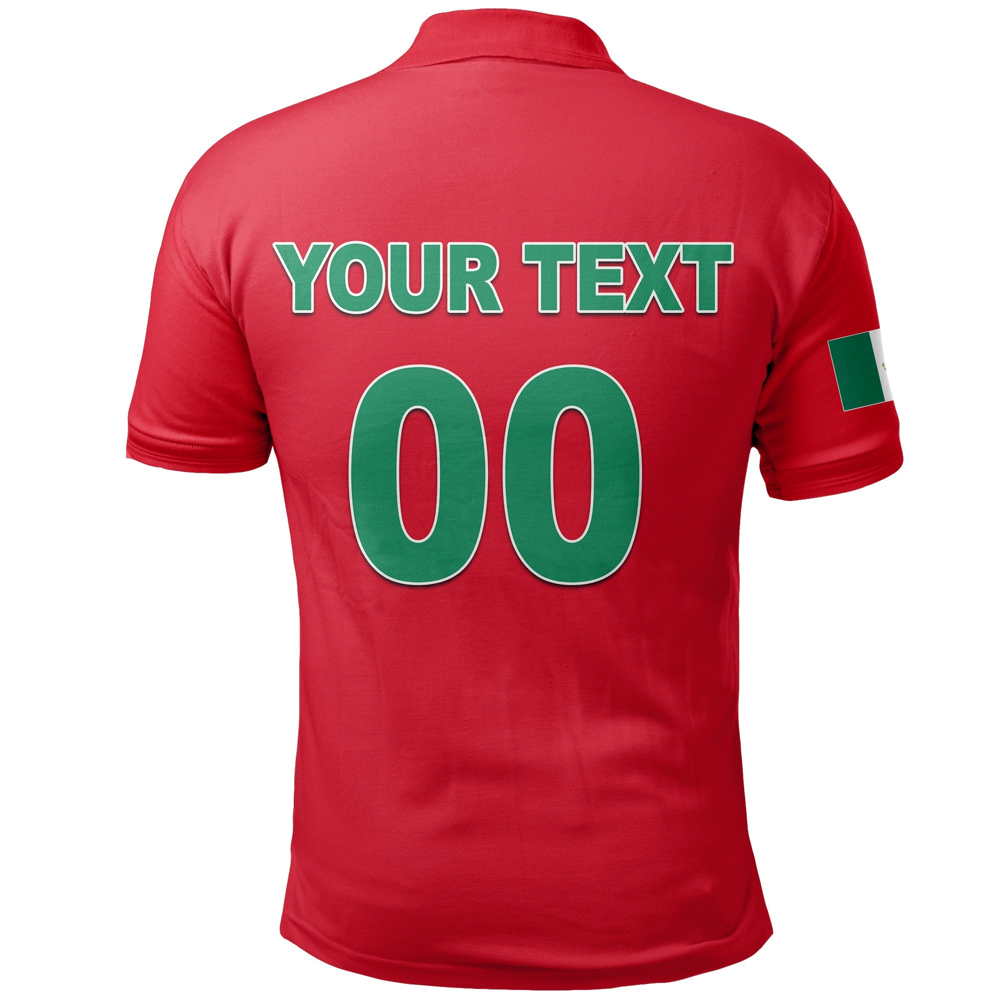 (Custom And Number) Baseball 2023 Mexico Polo Shirt Red Style LT6