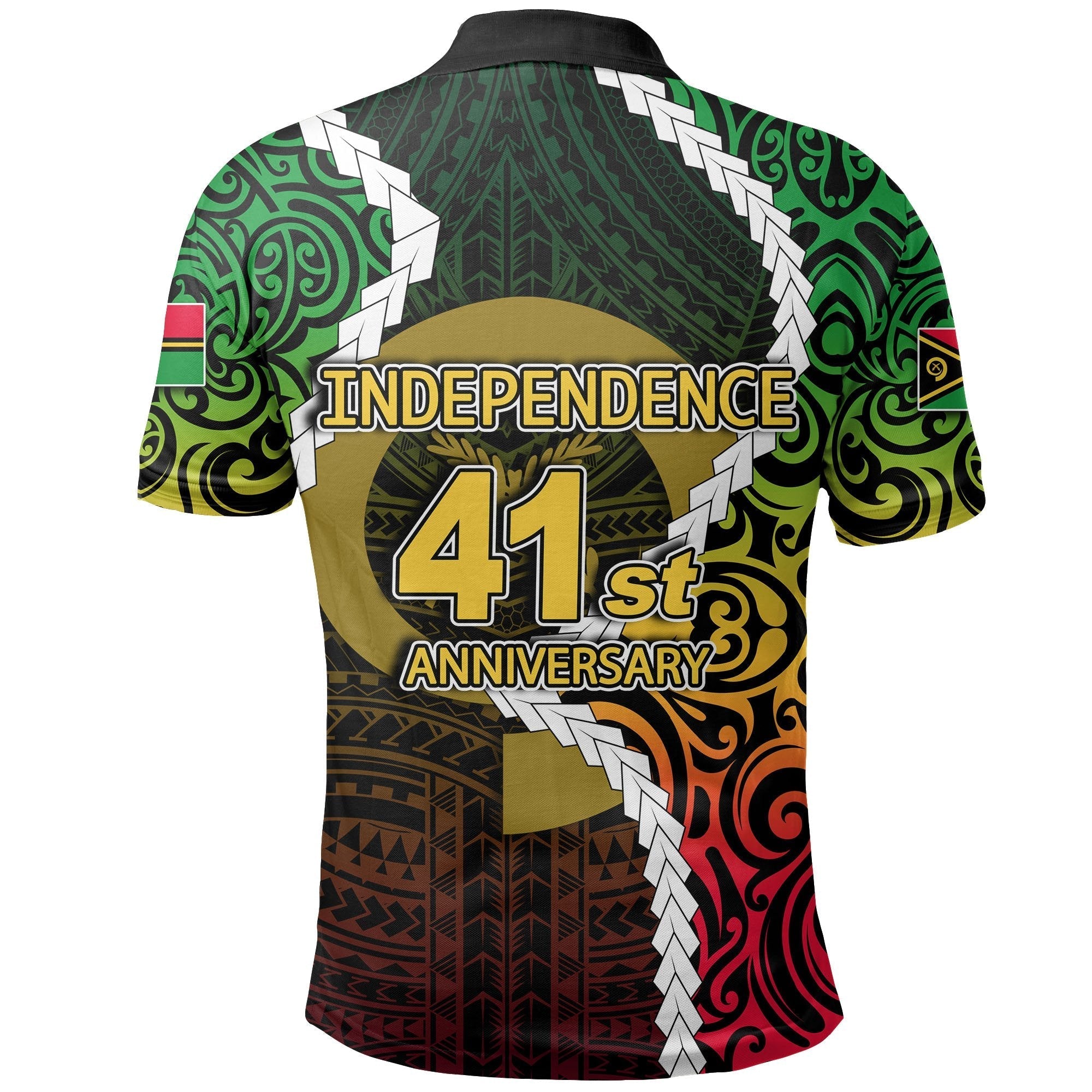 Vanuatu Polo Shirt Independence Day Special Style LT6