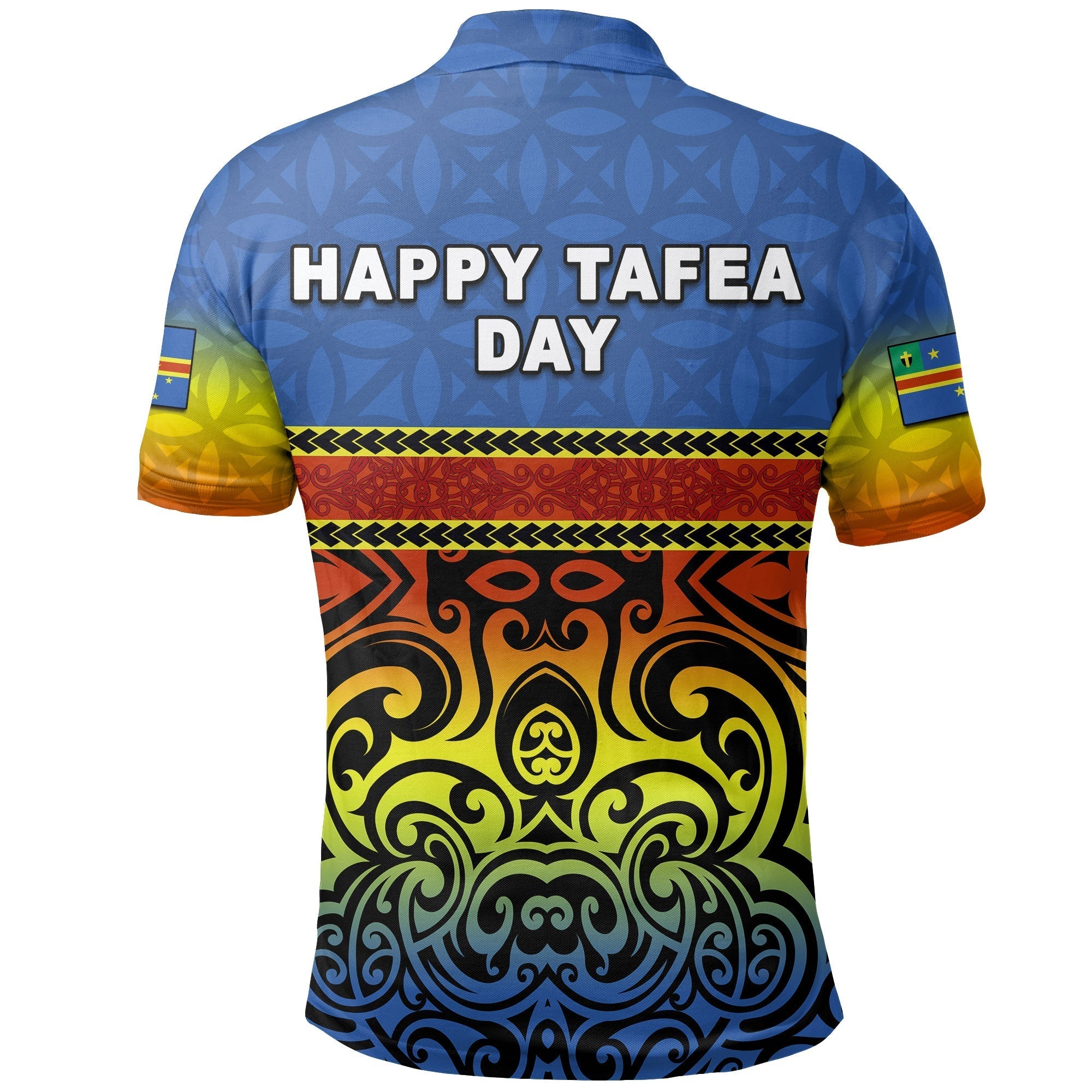 Tafea Day Polo Shirt Of Vanuatu Polynesian Flag Style LT6