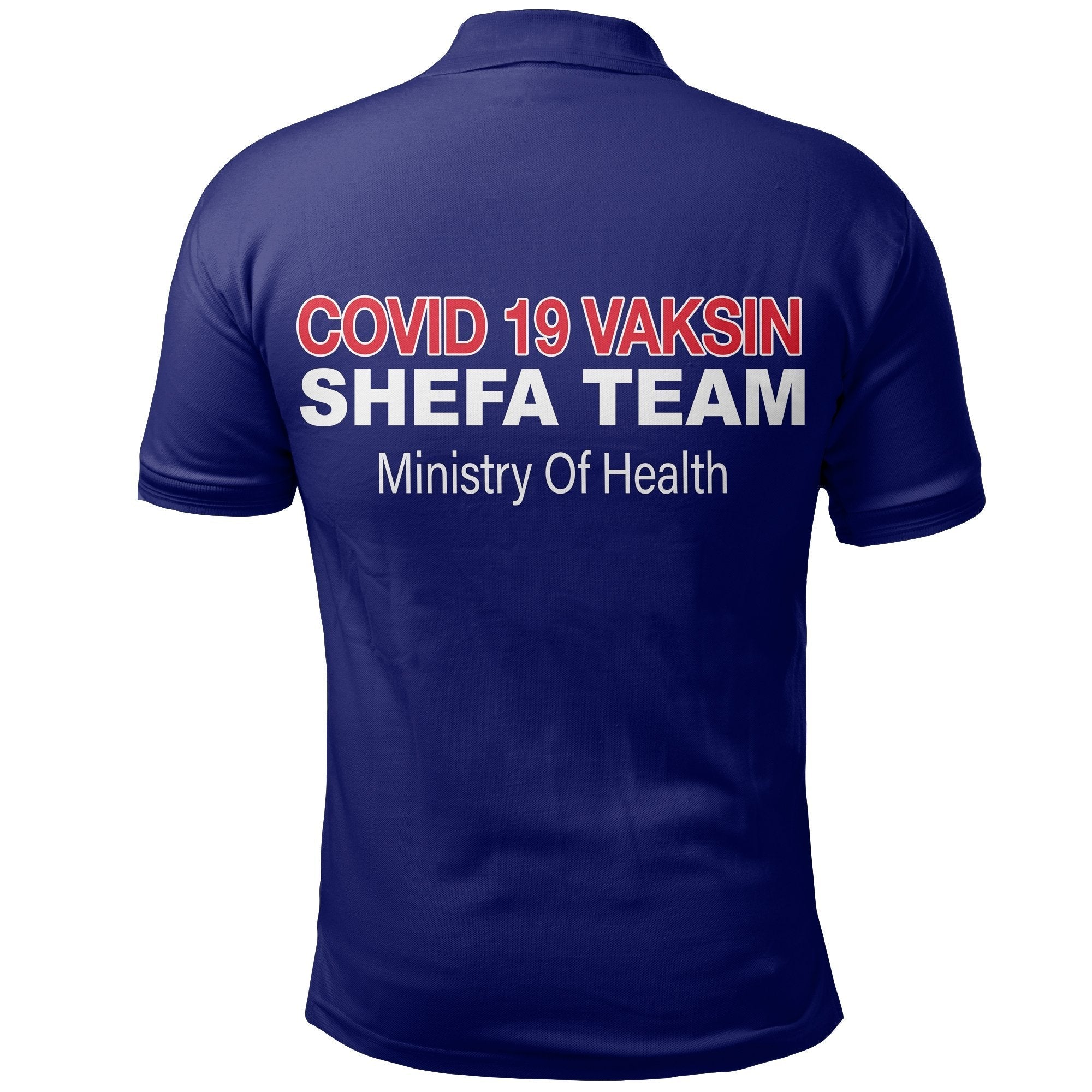 Vanuatu Polo Shirt Ministry Of Health LT6