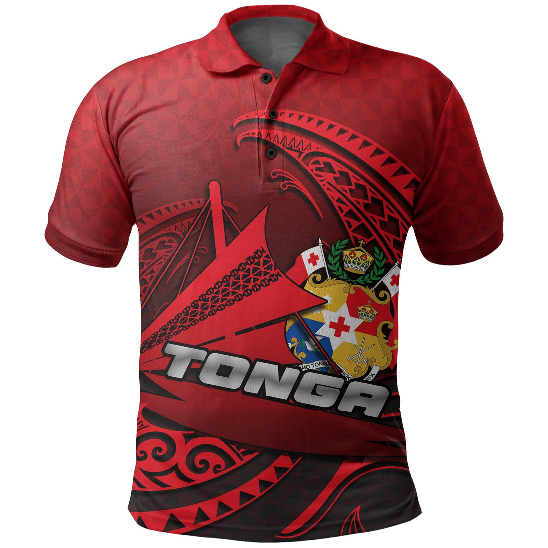 Tonga Polo Shirt Emancipation Day Kalia No.1 LT6