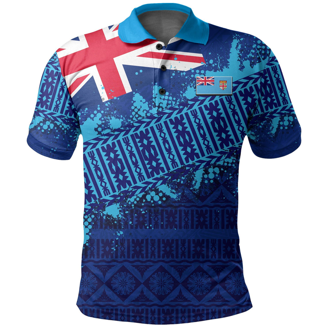 Fiji 52nd Annivesary Polo Shirt LT6