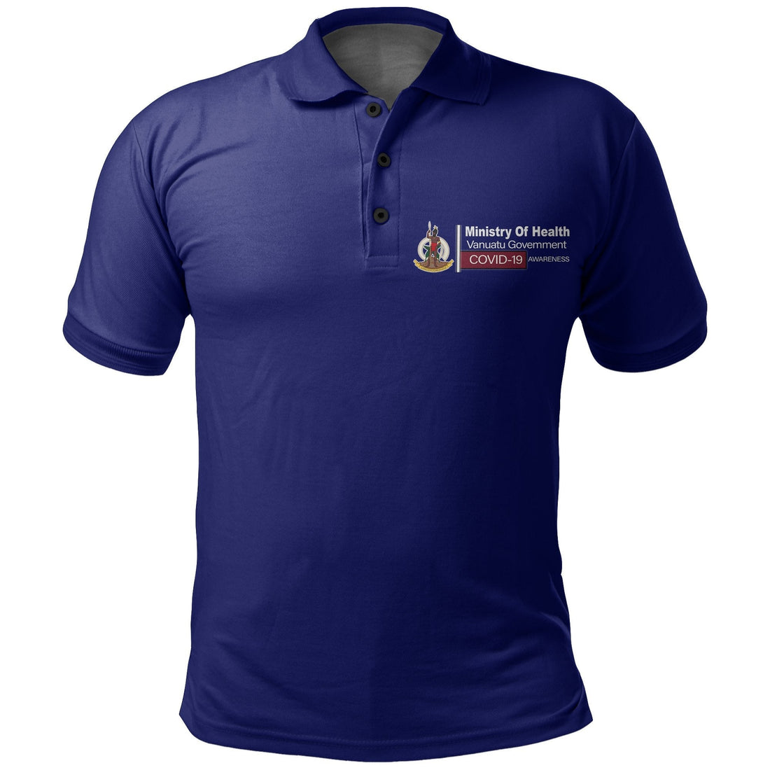 Vanuatu Polo Shirt Ministry Of Health LT6