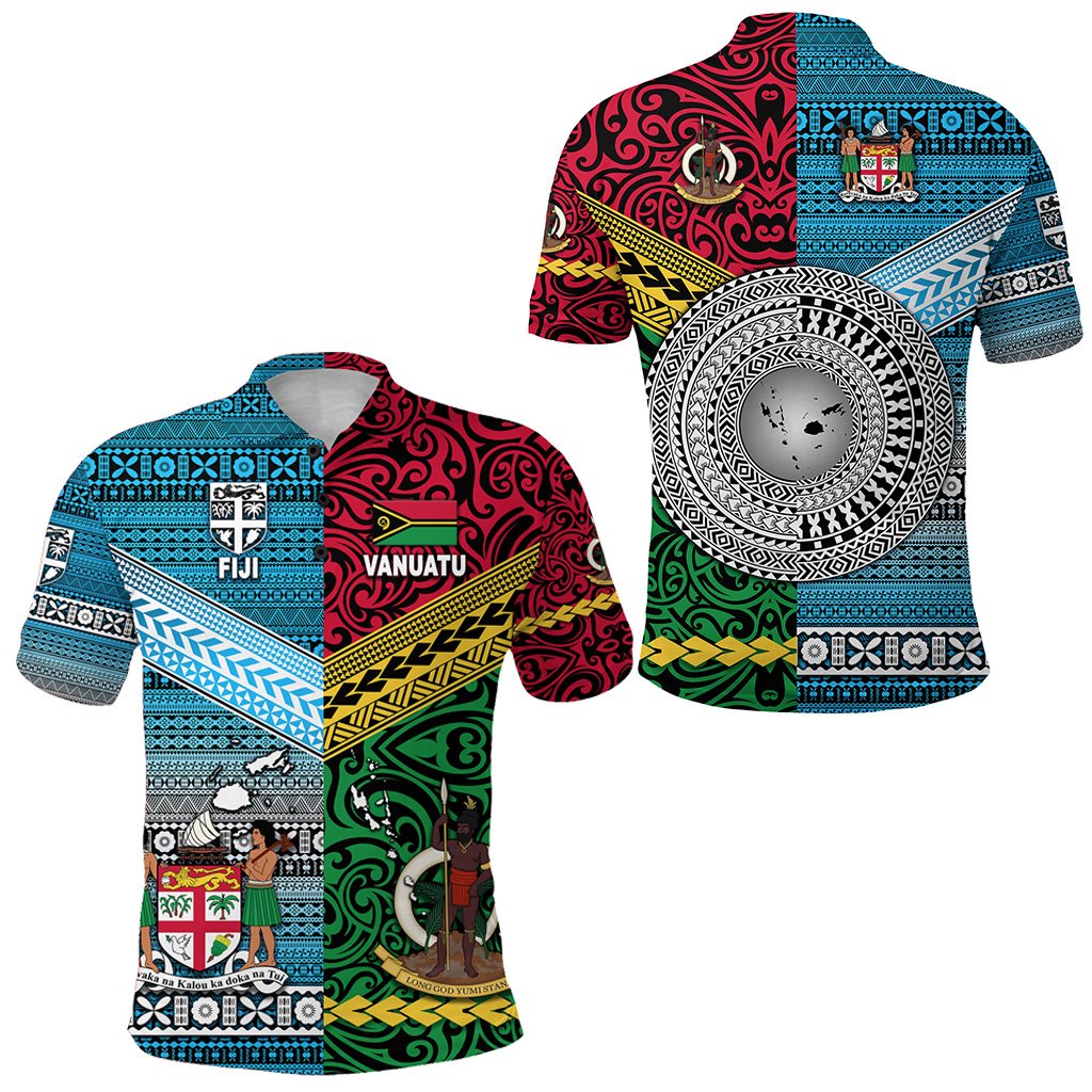 Vanuatu Fiji Polo Shirt Together Bright Color LT8