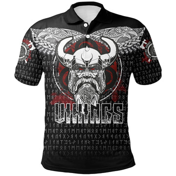 Viking Odin Honor Polo Shirt Viking Pattern RLT12