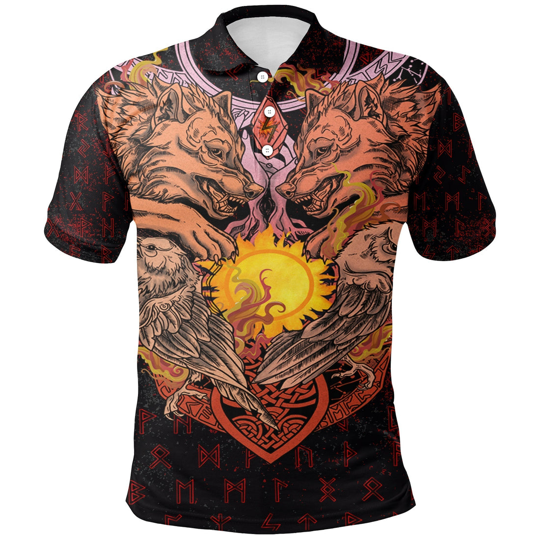 Viking Polo Shirt Sowilu Rune RLT12