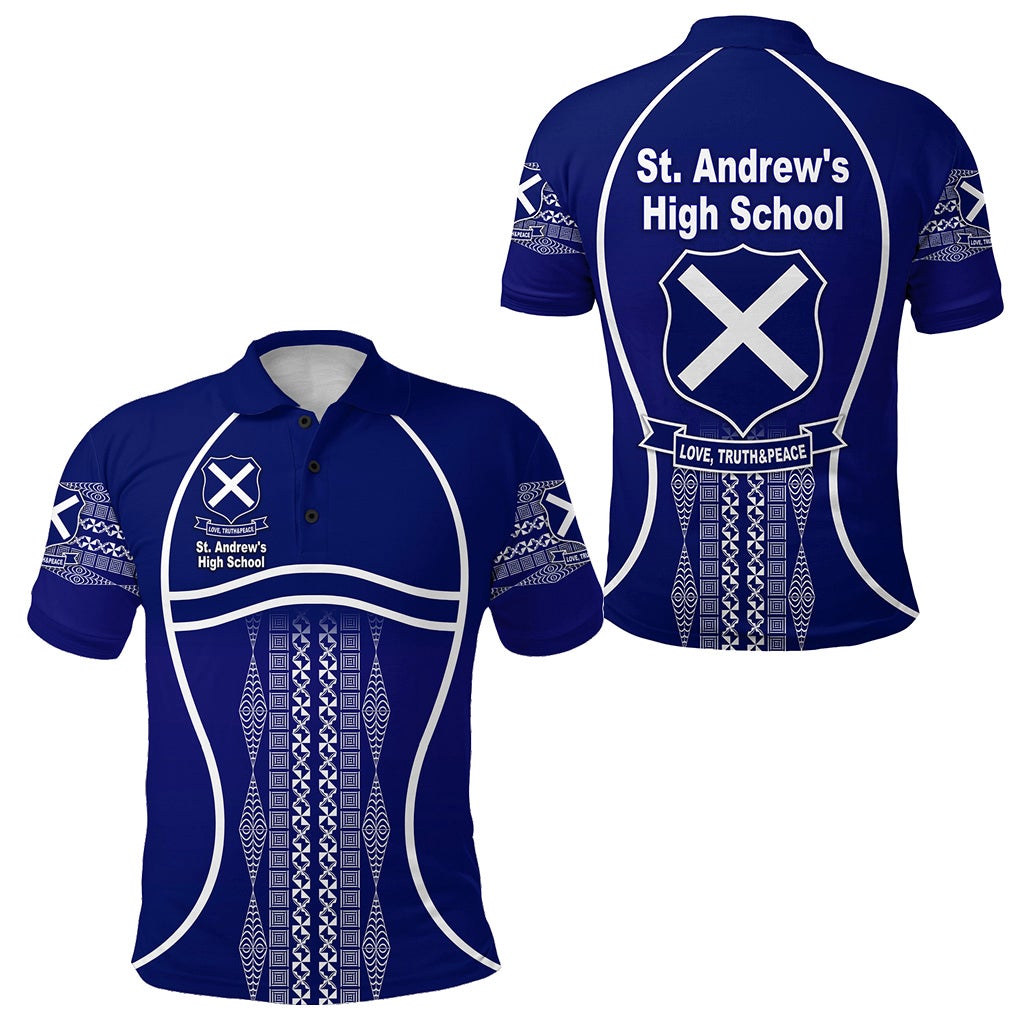 St. andrews High School Polo Shirt Unique Vibes LT8