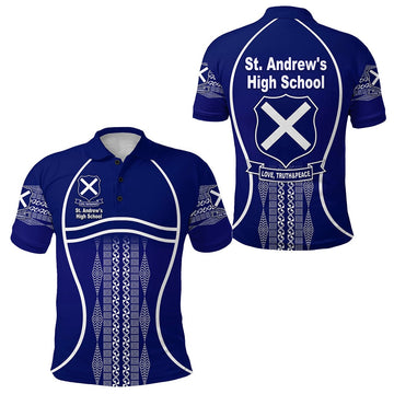 St. andrews High School Polo Shirt Unique Vibes LT8