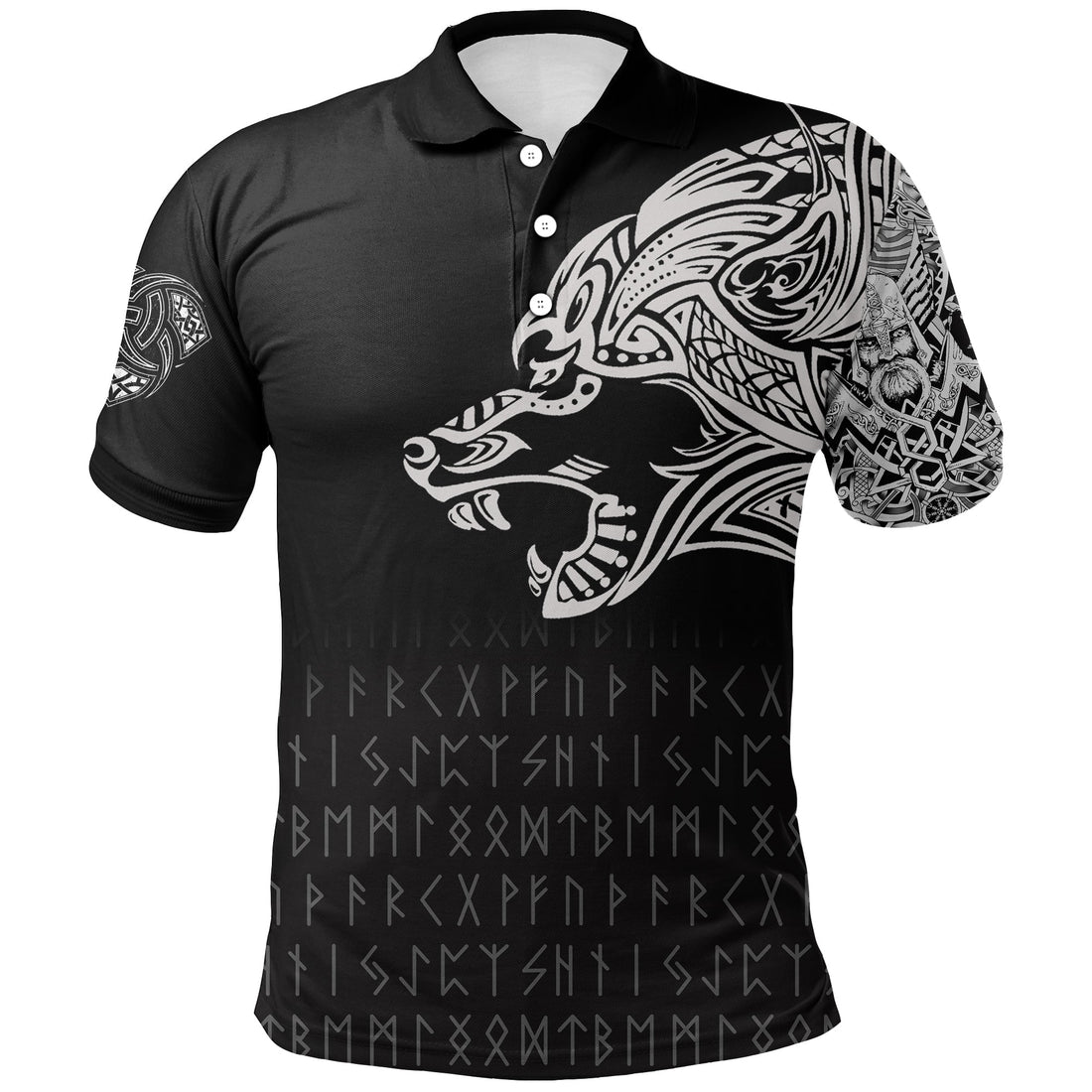 VikingFenrir Tatoo Polo Shirt RLT12