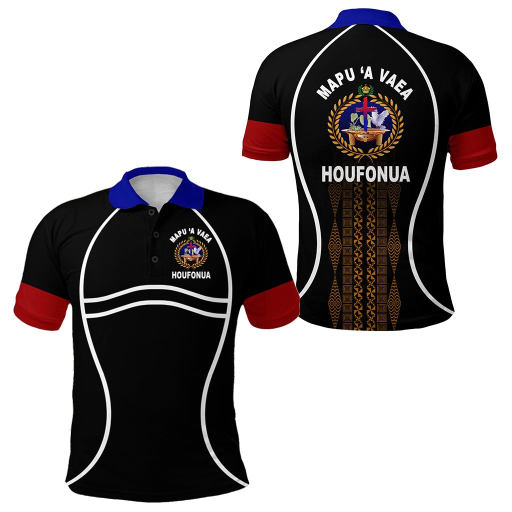 Tonga Mapu A Vaea Polo Shirt Houfonua Original Style LT8