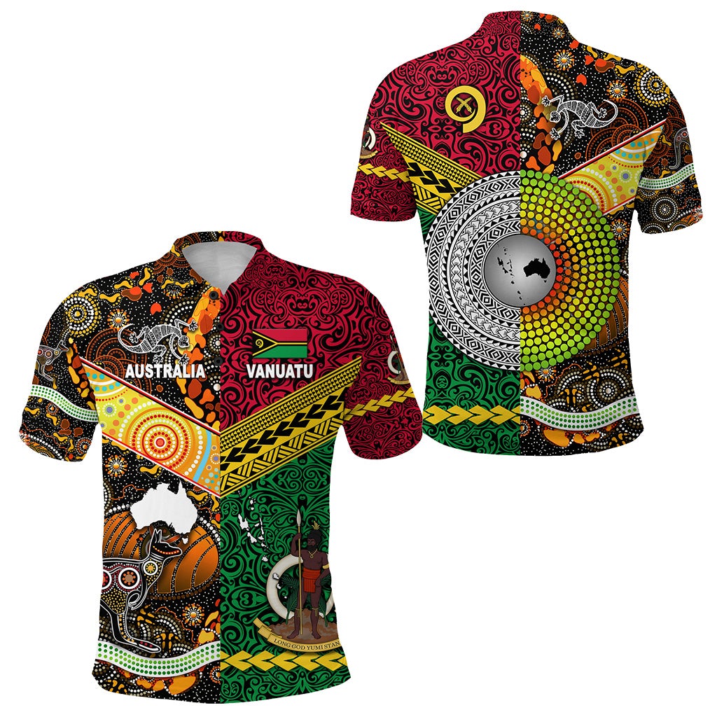 Vanuatu Australia Polo Shirt Together LT8