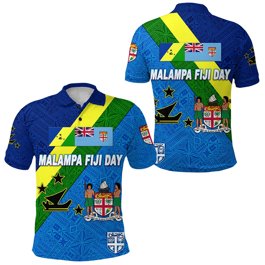 Malampa Vanuatu and Fiji Day Polo Shirt October 10 LT8