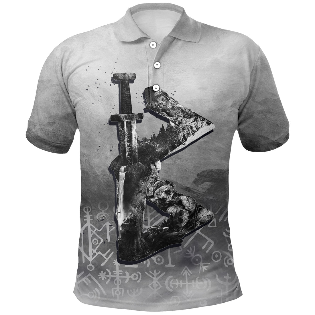Viking Polo Shirt Berkana Rune RLT12