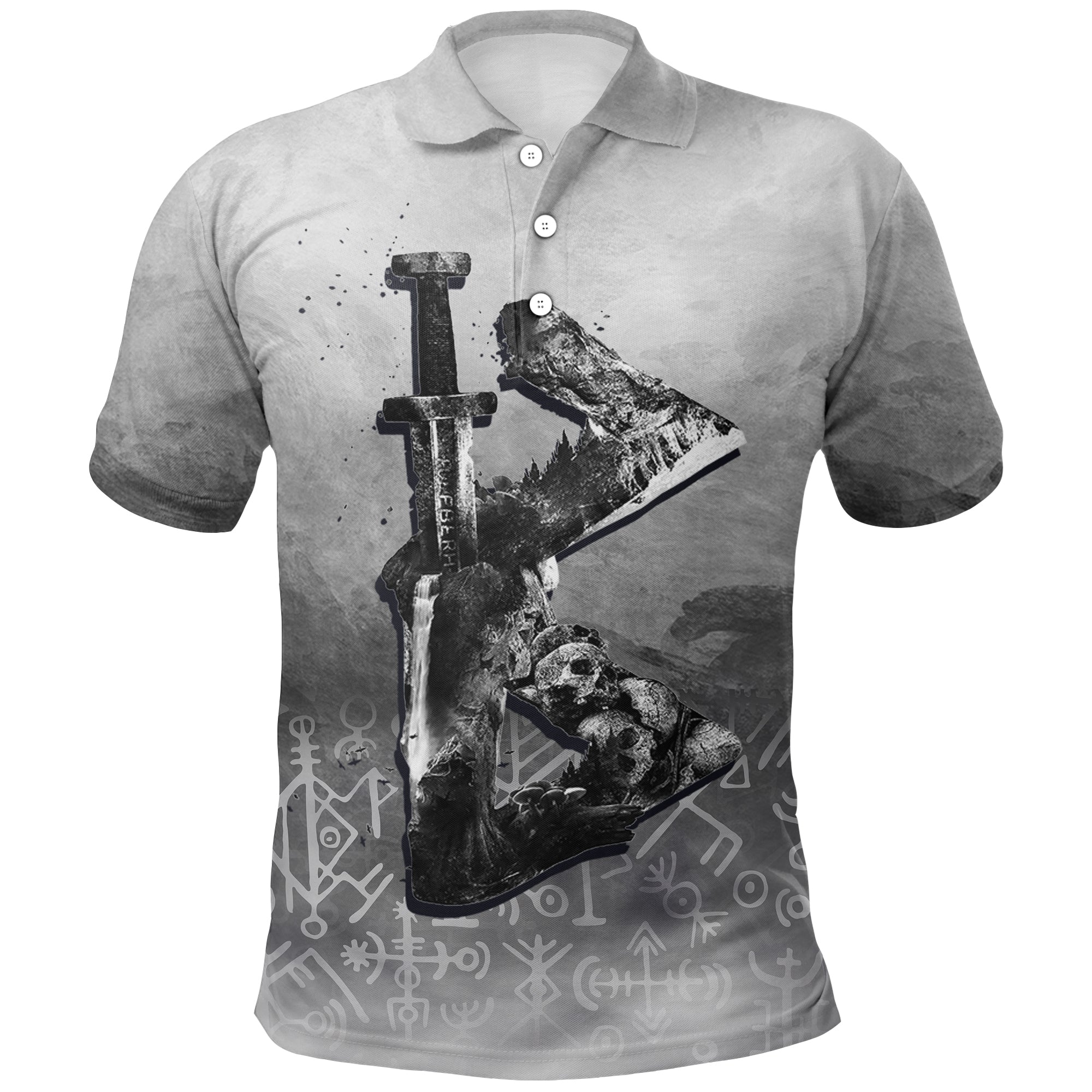 Viking Polo Shirt Berkana Rune RLT12