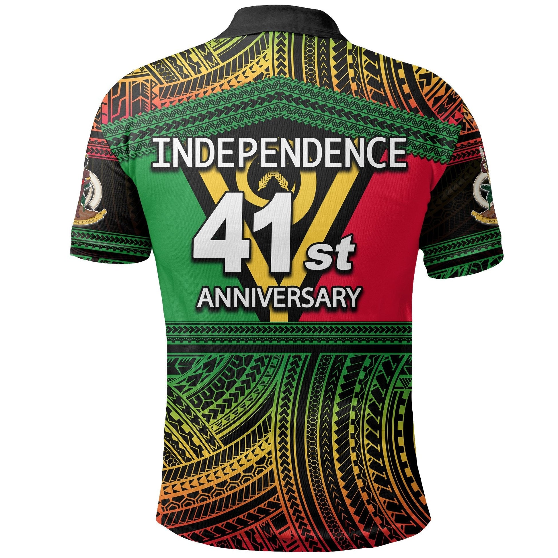 Vanuatu Polo Shirt Independence Day LT6