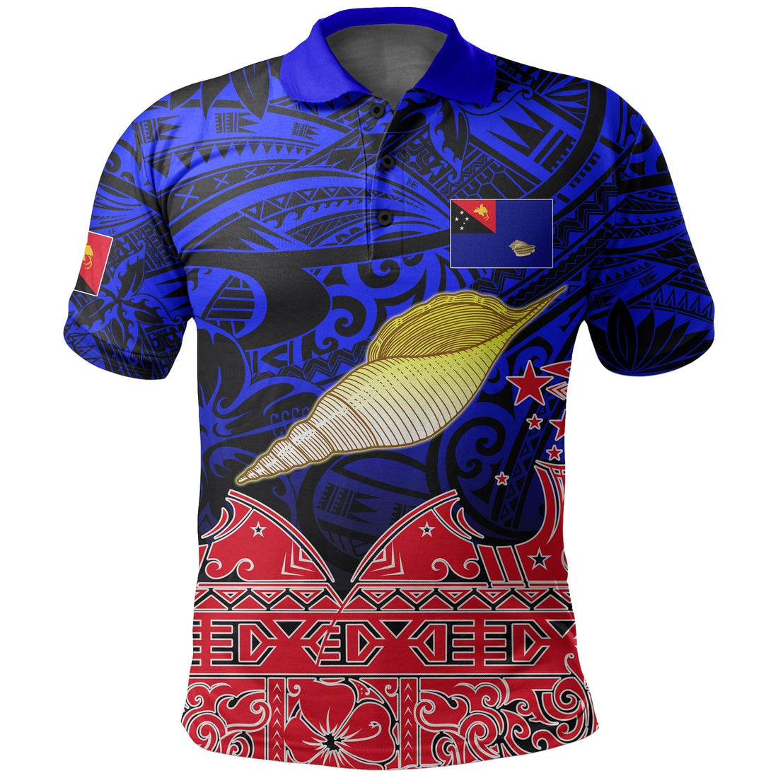 West New Britain Province Polo Shirt WEST SIDE LT6