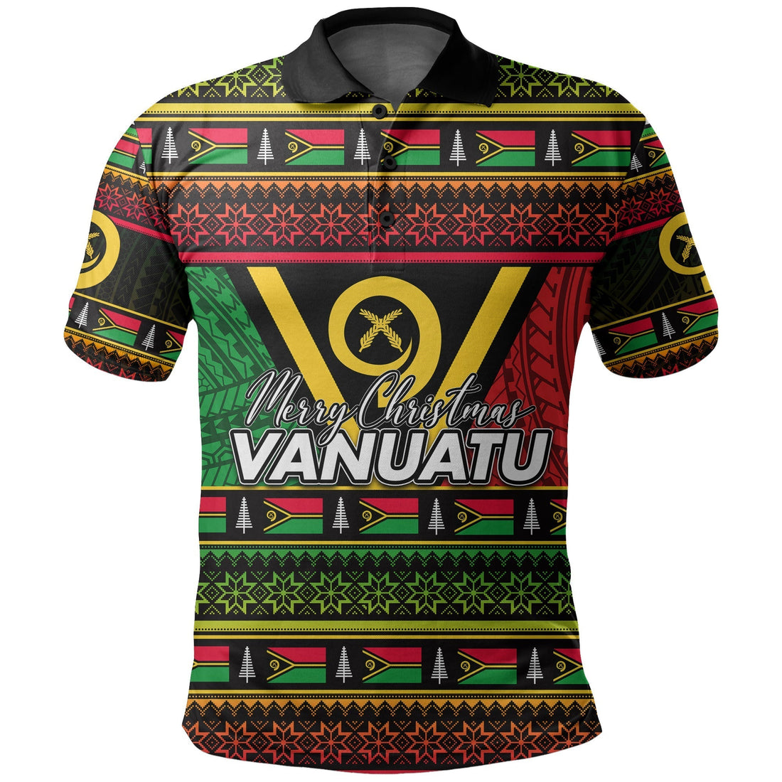 Vanuatu Polo Shirt Christmas LT6