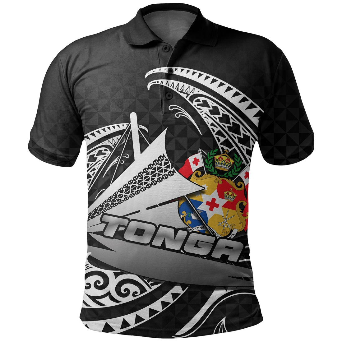 Tonga Polo Shirt Emancipation Day Kalia No.2 LT6