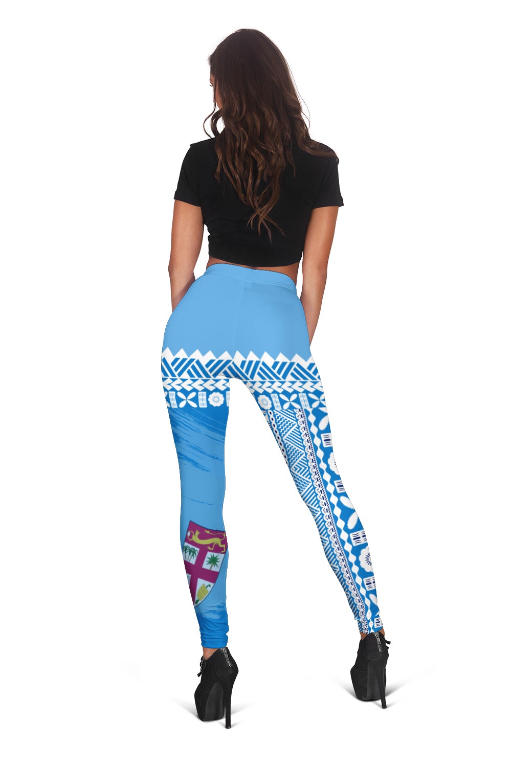 Fiji Dreamy Women Leggings Tapa Pattern LT13