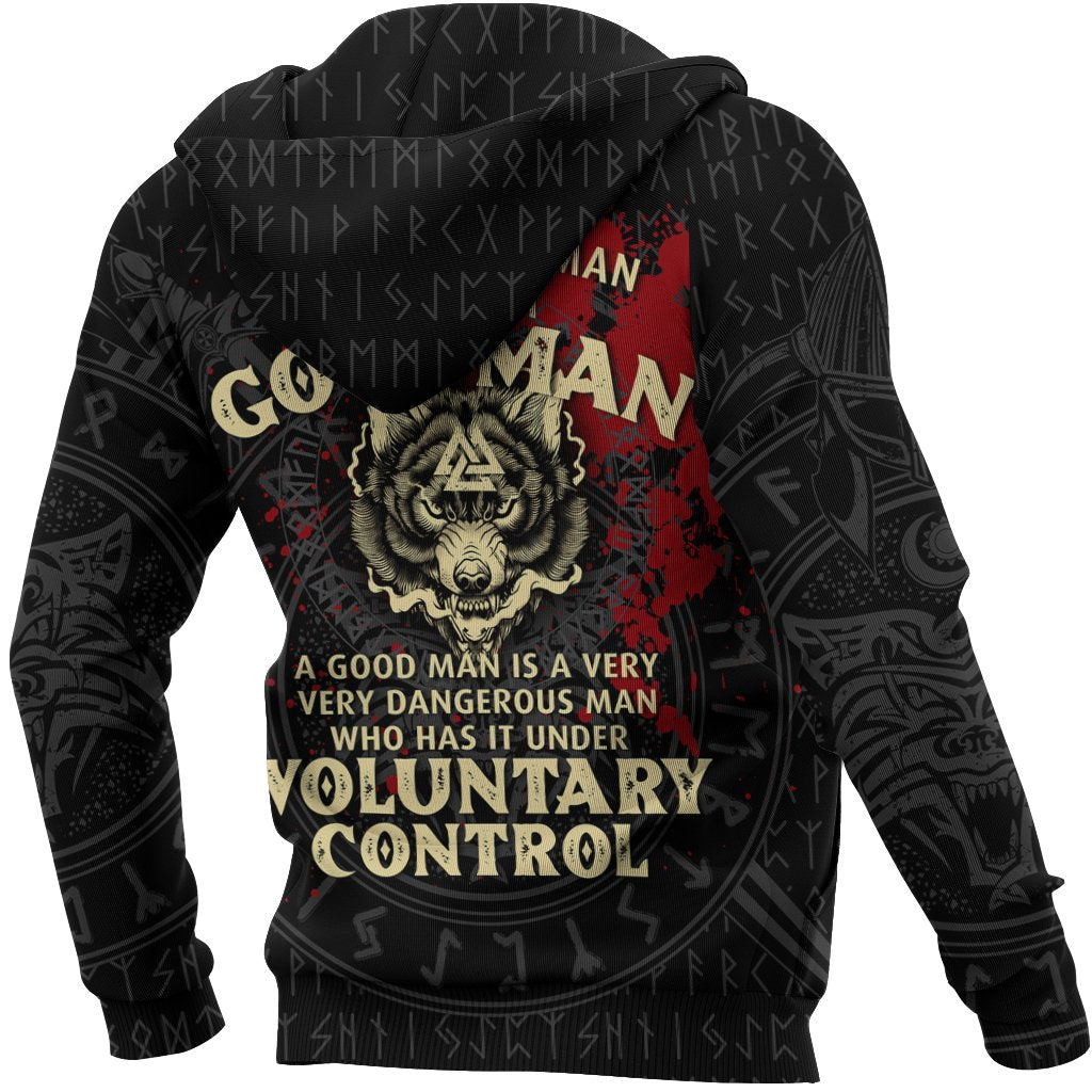 Viking Zip Hoodie - Good Man RLT12