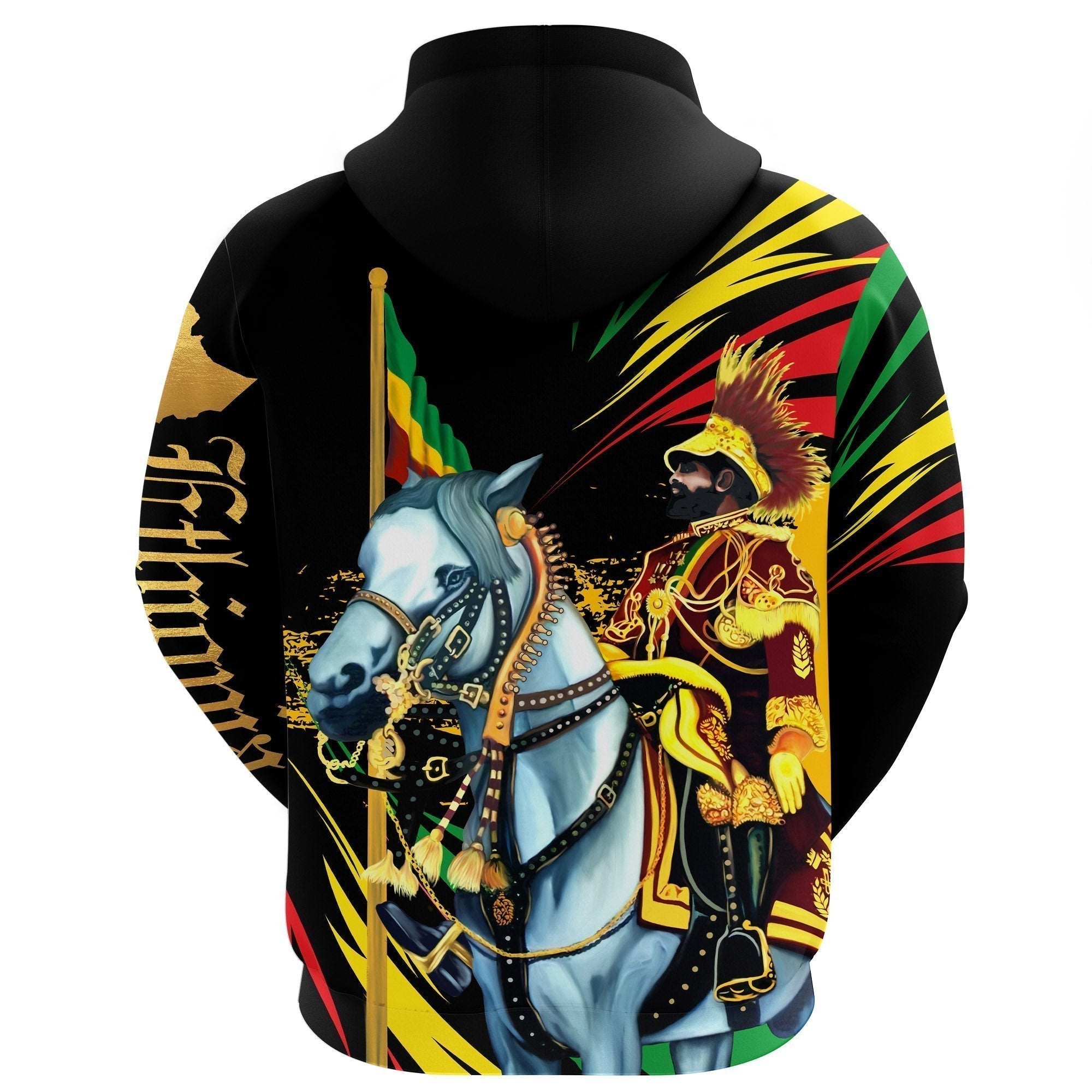 Ethiopia Emperor Haile Selassie Hoodie