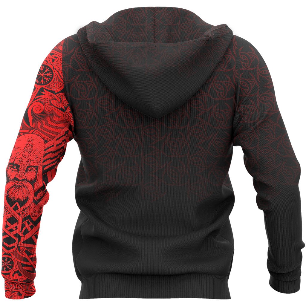 Viking Odin Norse Valhalla - Best Viking Tattoo Hoodie RLT12
