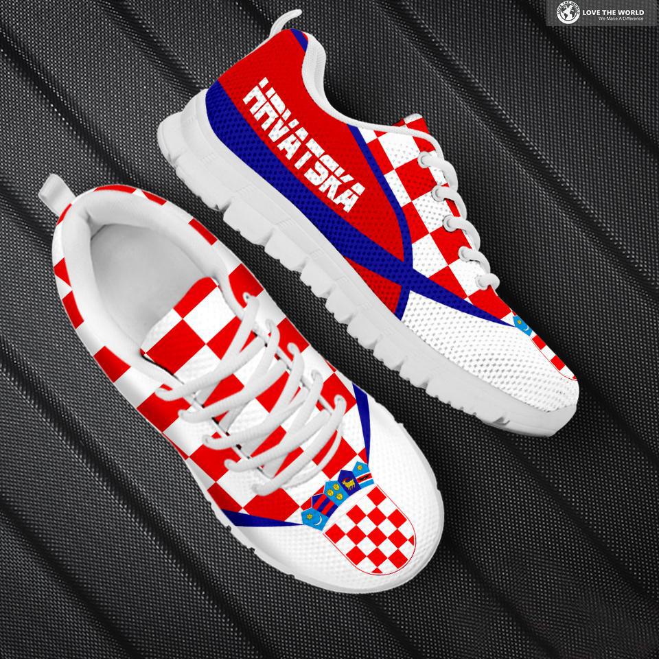 (Hrvatska) Croatia Active Sneakers (Shoes)