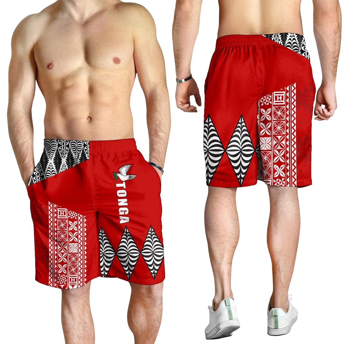 Tonga Rugby Men Shorts Mate Ma'a Tonga LT13