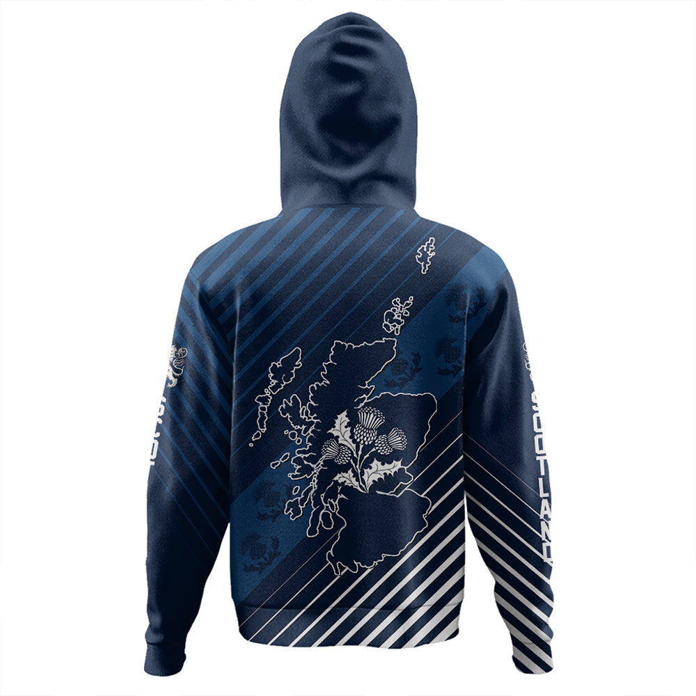Scotland Thistle Classic Zip Hoodie RLT12