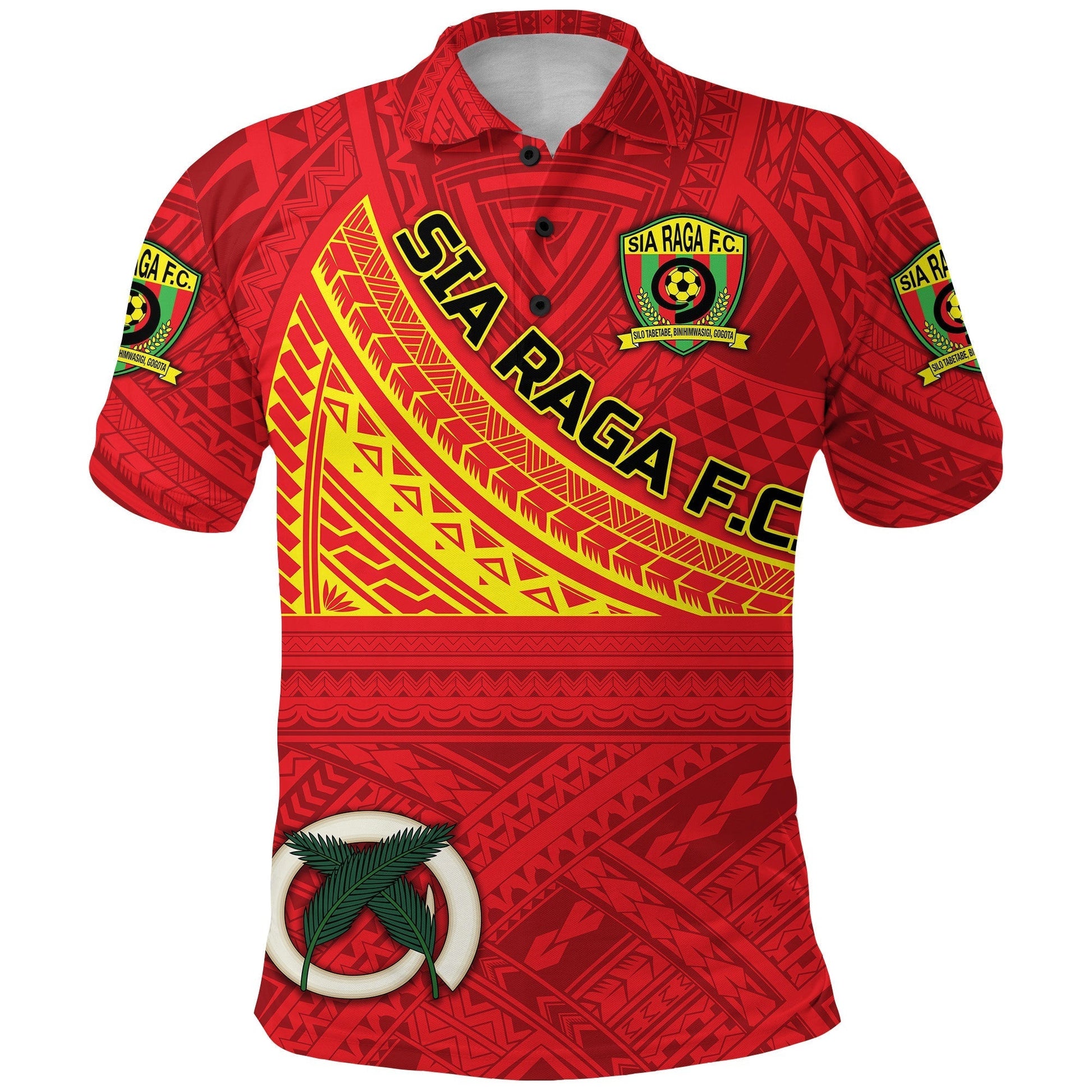 Vanuatu Sia Raga Football Club Polo Shirt Original Style LT8
