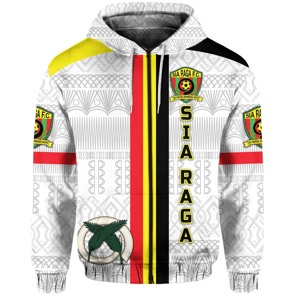 Vanuatu Sia Raga Football Club Zip Hoodie Simple Style LT8