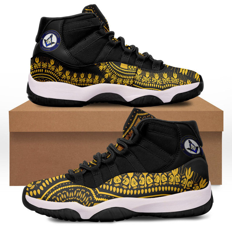 Freemasonry Sneakers The Masonic J11 Dashiki Vibes LT8
