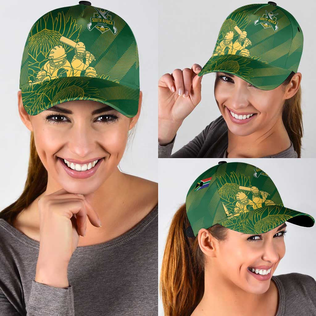 South Africa Cricket Champion Classic Cap Proteas Rock The World LT07