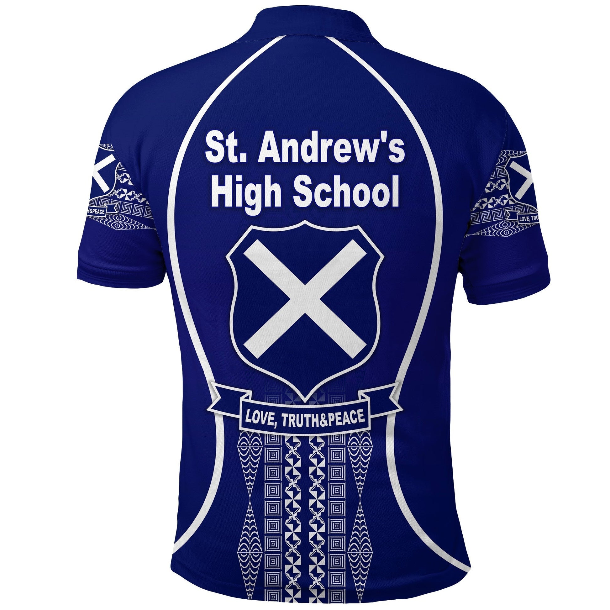 St. andrews High School Polo Shirt Unique Vibes LT8