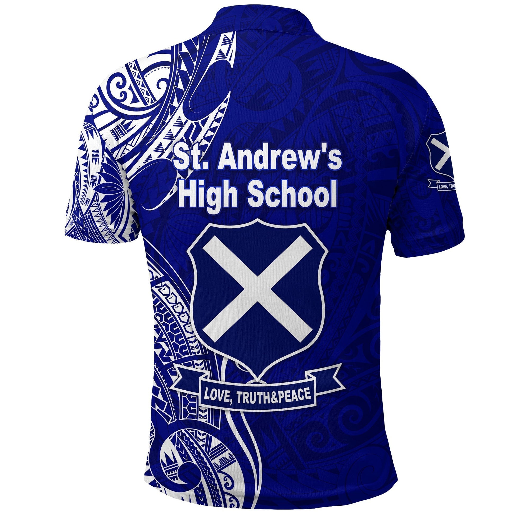 St. andrews High School Polo Shirt Original Style LT8