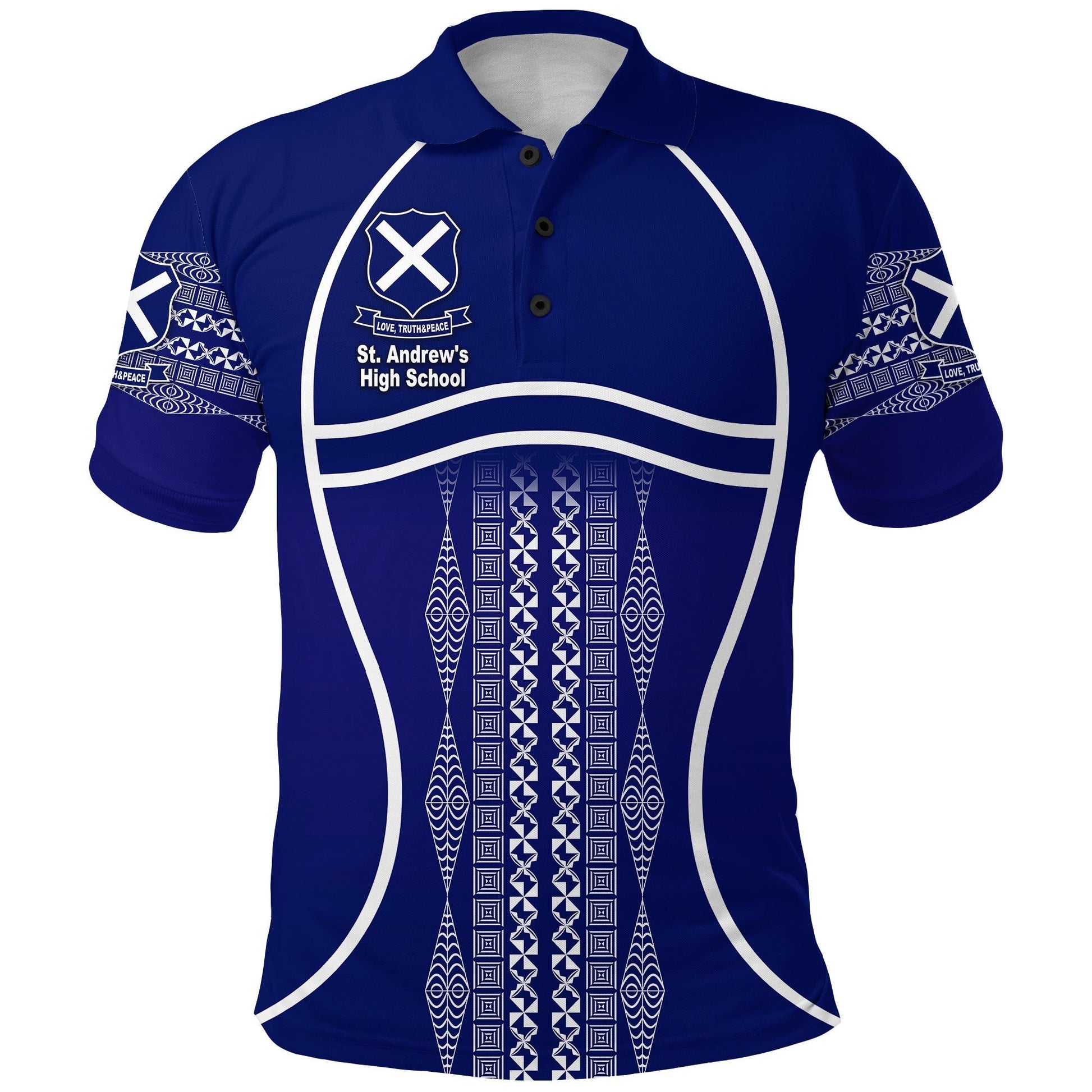 St. andrews High School Polo Shirt Unique Vibes LT8