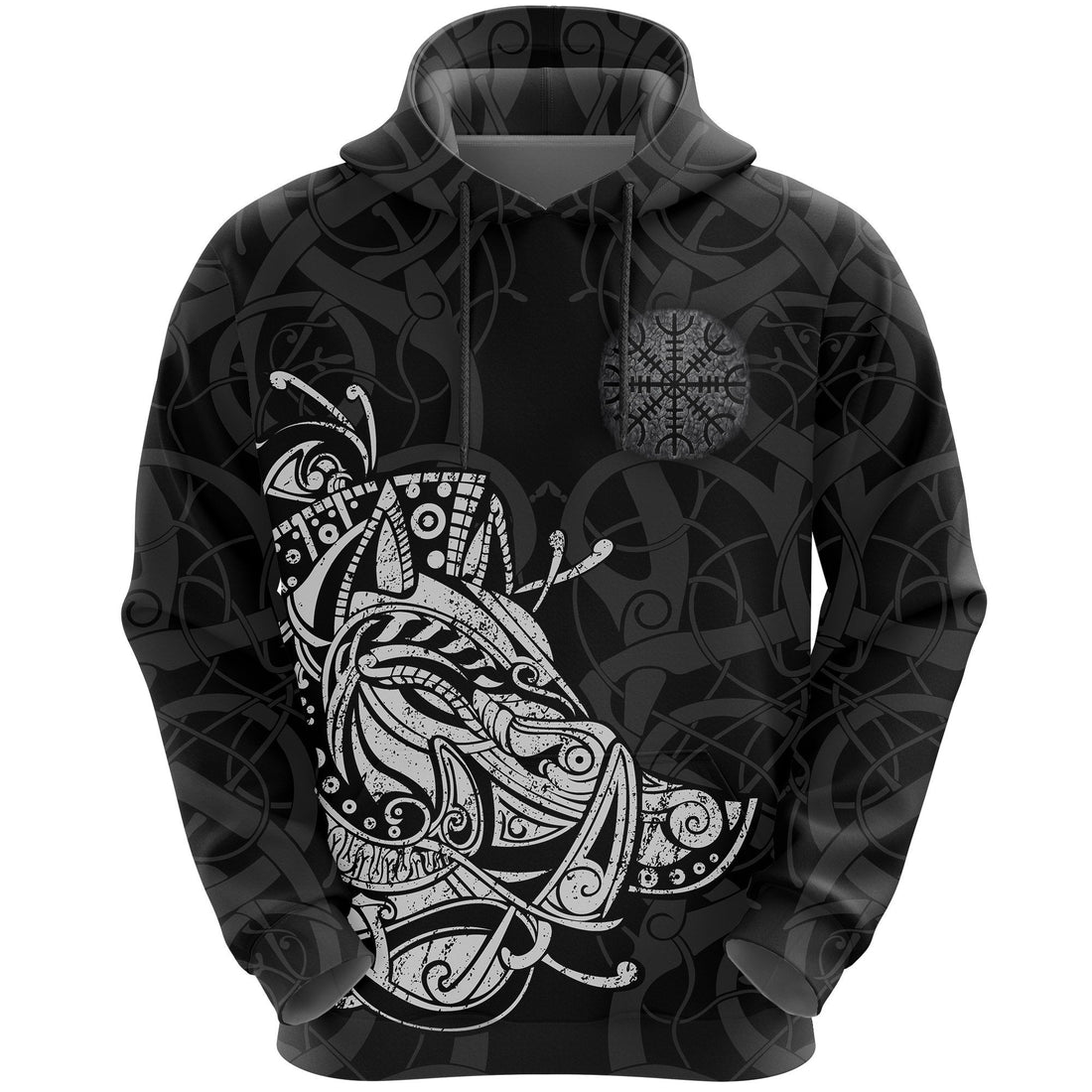 Viking Boar Hoodie RLT12