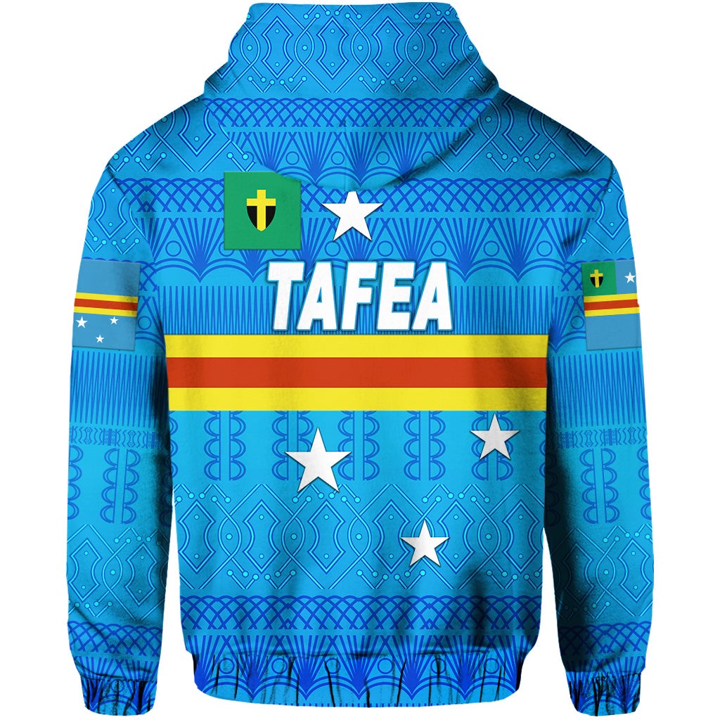 Tafea Province Hoodie Vanuatu Pattern Traditional Style LT8