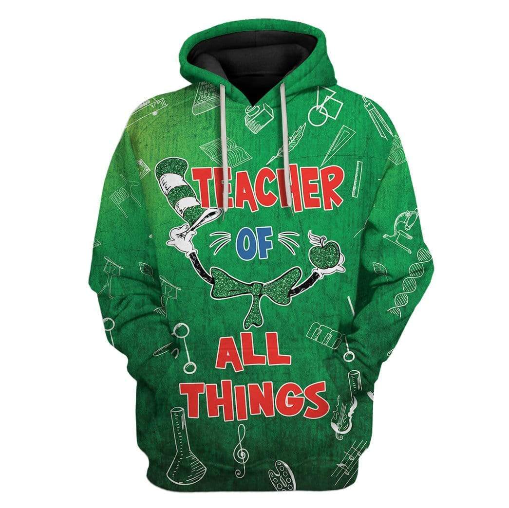 St Patricks Day Hoodie Teacher Of All Things LT8