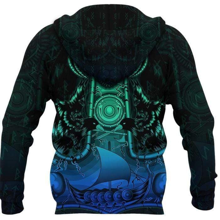 Viking Clothing The Viking Ship Hoodie RLT12